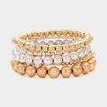 Gold/Silver mix bracelets
