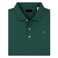The Par Three Lab Polo: Hunter Green/Silver