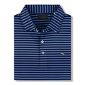 The Bluewater Links Flyway Polo: Navy/Sky/Silver