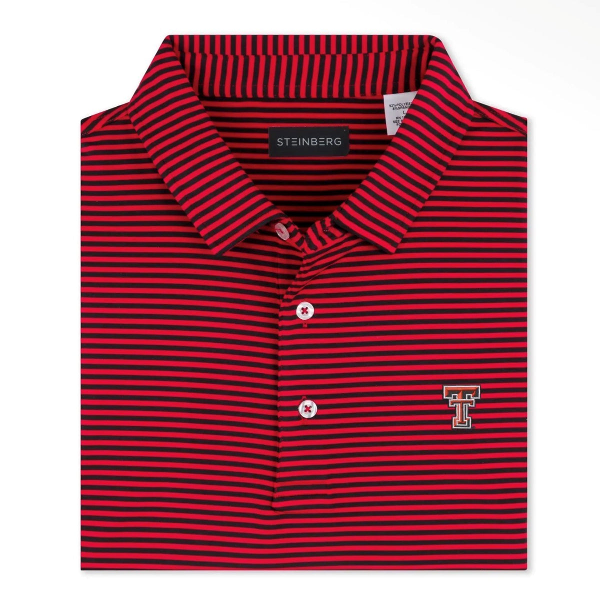 The Kickoff Stripe Texas Tech Polo
